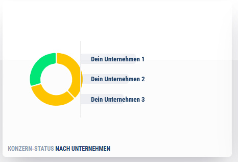 Konzernstatus nach Unternehmen - 